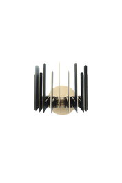 Opviq ZigZag Sconce Lámpara de Pared Negra (Set de 2)